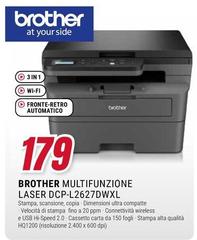 Brother - Multifunzione Laser DCP-L2627DWXL