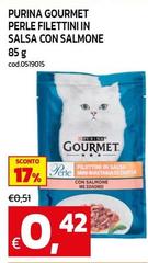 Purina - Gourmet Perle Filettini In Salsa Con Salmone