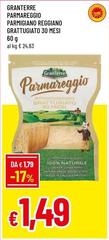 GranTerre - Parmareggio Parmigiano Reggiano Grattugiato 30 Mesi