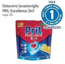 Pril - Detersivo Lavastoviglie Excellence 3in 1