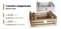 Cuore - Cassetta Compensato
