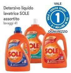 Sole - Detersivo Liquido Lavatrice