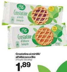 Bio - Crostatine Ai Mirtilli/ All'Albicocca