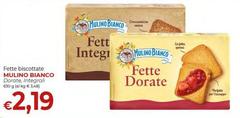 Mulino Bianco - Fette Biscottate Dorate Integrali