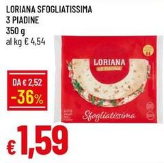 Loriana - Sfogliatissima 3 Piadine