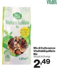 Cereal bio - Mix Di Frutta Secca Vitalità&Equilibio