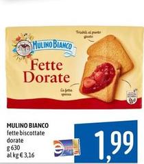 Mulino Bianco - Fette Biscottate Dorate