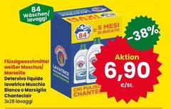 Chanteclair - Detersivo Liquido Lavatrice Muschio Bianco O Marsiglia