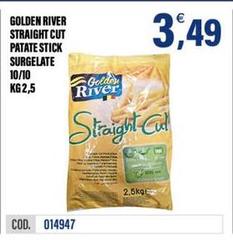 Golden River - Straight Cut Patate Stick Surgelate