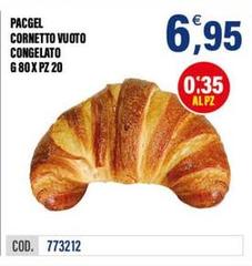 Pacgel Cornetto Vuoto Congelato