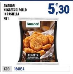 Amadori - Nuggets Di Pollo In Pastella