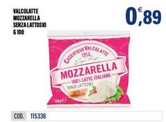 Caseificio Valcolatte - Mozzarella Senza Lattosio