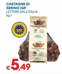 Lettere dall'Italia - Castagne Di Serie IGP