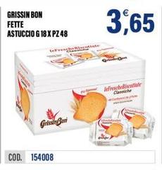 Grissin Bon - Fette Astuccio