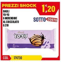 Bauli - Yo-Yo 6 Merendine Al Cioccolato