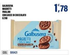 Galbusera - Magretti Frollini Con Gocce Di Cioccolato