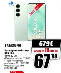 Samsung - Smartphone Galaxy S25 128