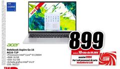 Acer - Notebook Aspire Go 16 A616-71P