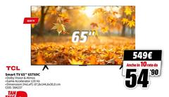 TCL - Smart Tv 65'' 65T696