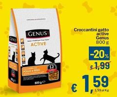Genus - Croccantini Gatto Active