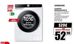 Samsung - Lavatrice WW90DGEU85LK
