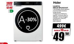 Haier - Lavatrice WW120-BP14357UT