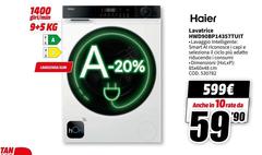 Haier - Lavatrice HW908P1435TTUIT