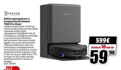 Robot Aspirapolvere E Lavapavimenti T96 Pro Omni