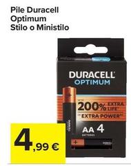 Duracell - Pile Optimum Stilo O Ministilo