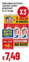 Omino Bianco - Detersivo Lavatrice Liquido Igienizzante