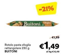 Buitoni - Rotolo Pasta Sfoglia Rettangolare