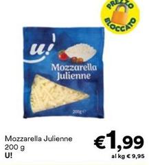 U! - Mozzarella Julienne