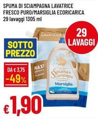 Spuma di Sciampagna - Lavatrice Fresco Puro/Marsiglia Ecoricarica