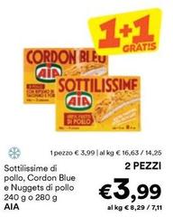 Aia - Sottilissime Di Pollo, Cordon Blue E Nuggets Di Pollo