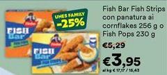 Fish Bar Fish Strips Con Panatura Ai Cornflakes
