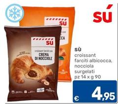 Croissant Farciti Albicocca, Nocciola Surgelati