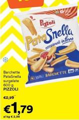 Pizzoli - Barchette Patasnella Surgelate