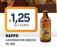 Raffo - Lavorazione Grezza