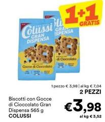 Colussi - Biscotti Con Gocce Di Cioccolato Gran Dispensa