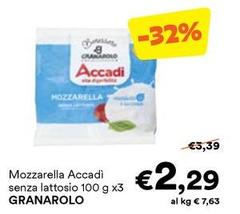 Granarolo - Mozzarella Accadi Senza Lattosio