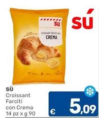 Croissant Farciti Con Crema