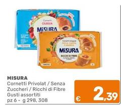 Misura - Cornetti Privolat