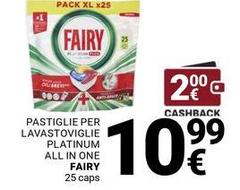 Fairy - Pastiglie Per Lavastoviglie Platinum All In One