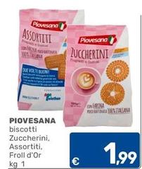Piovesana - Biscotti Zuccherini, Assortiti, Froll D'or