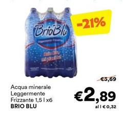 Brio blu - Acqua Minerale Leggermente Frizzante