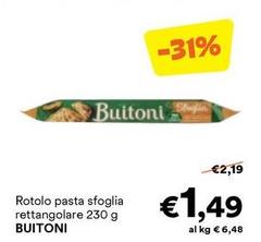 Buitoni - Rotolo Pasta Sfoglia Rettangolare