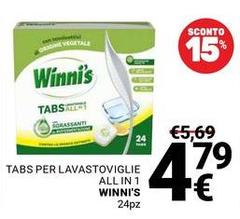 Winni's - Tabs Per Lavastoviglie All In 1