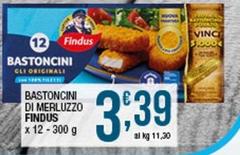 Findus - Bastoncini Di Merluzzo
