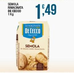 De Cecco - Semola Rimacinata