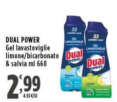 Dual Power - Gel Lavastoviglie Limone
